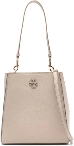 Tory Burch Women's Mcgraw Bucket Handbag Fresh Clay
