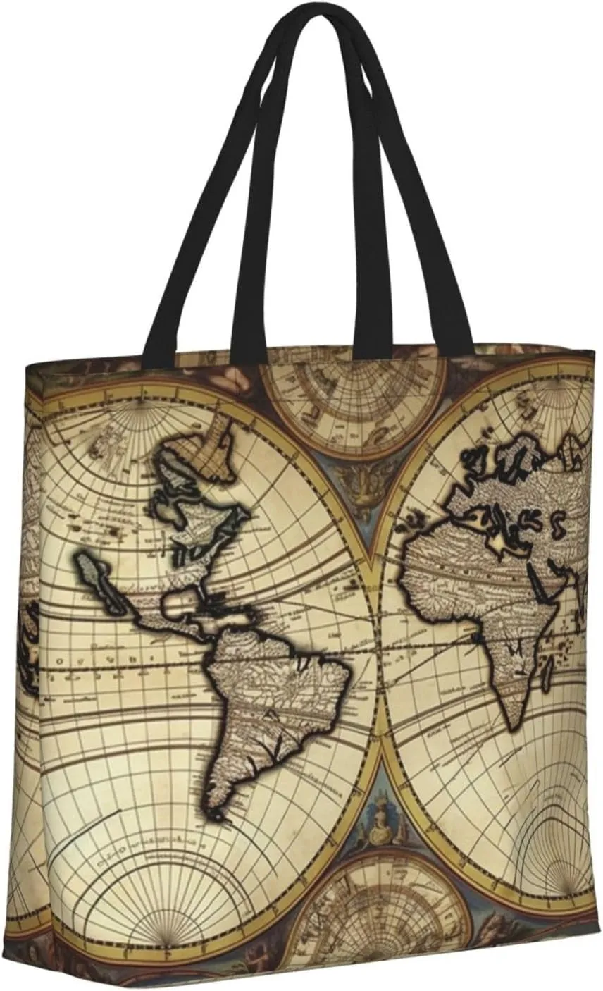 Tote Bag for Women Beach Sunrise Shoulder Bag with Zipper Handbag Large Capacity Reusable Grocery Bag
