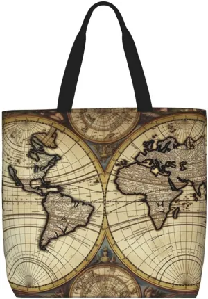 Tote Bag for Women Beach Sunrise Shoulder Bag with Zipper Handbag Large Capacity Reusable Grocery Bag