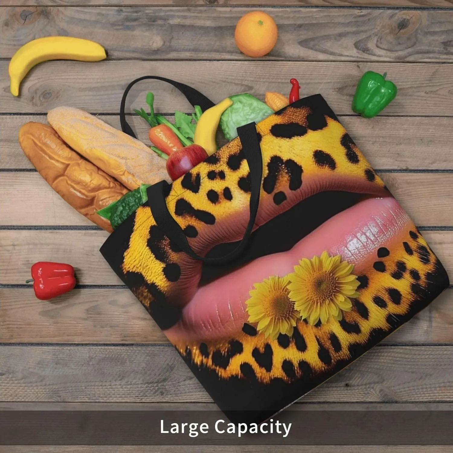 Tote Bag for Women Computer technology Shoulder Bag with Zipper Handbag Large Capacity Reusable Grocery Bag