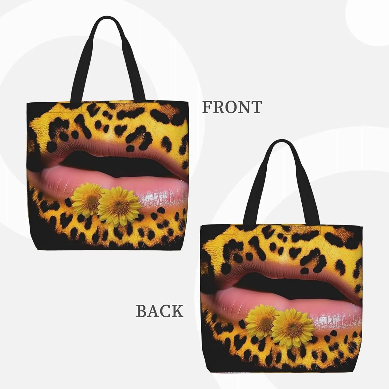 Tote Bag for Women Computer technology Shoulder Bag with Zipper Handbag Large Capacity Reusable Grocery Bag