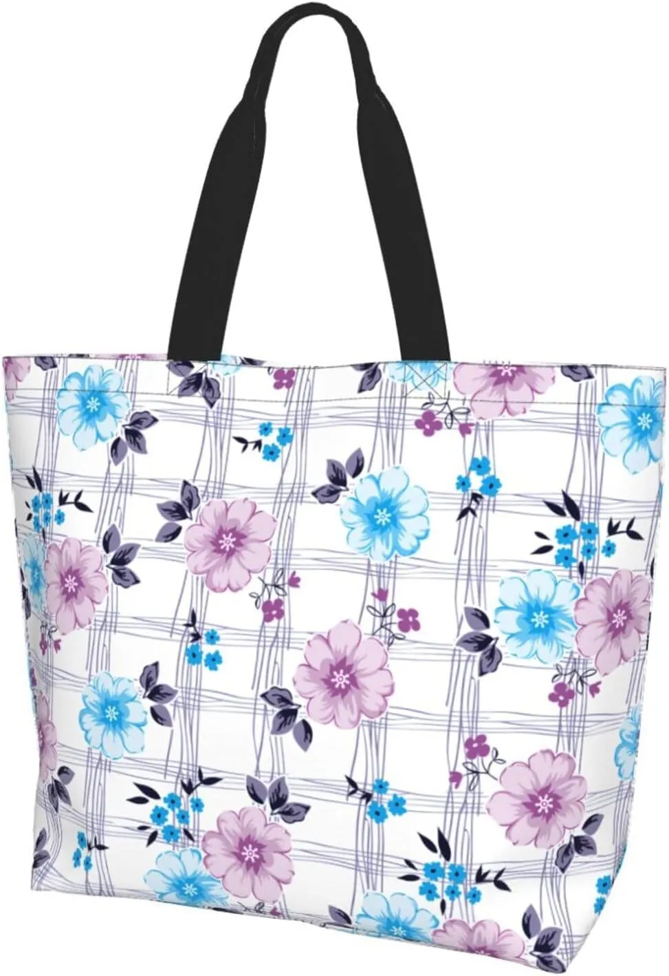 Tote Shoulder Bag Large Durable Handbag Lightweight Stylish for Daily Use-19.7x15.7x5.9 Inch