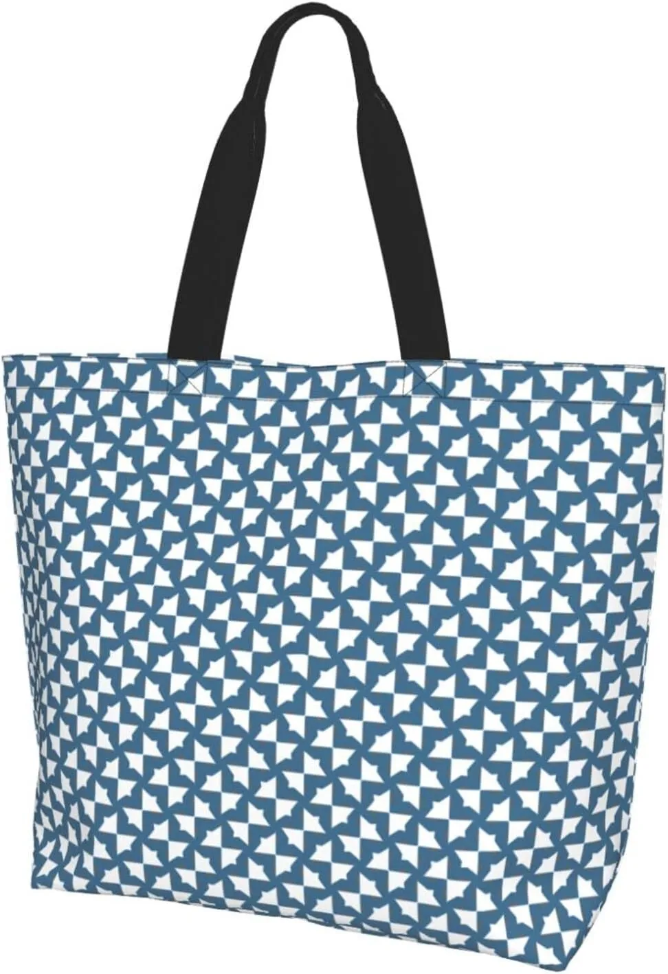 Tote Shoulder Bag Large Durable Handbag Lightweight Stylish for Daily Use-19.7x15.7x5.9 Inch