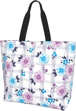 Tote Shoulder Bag Large Durable Handbag Lightweight Stylish for Daily Use-19.7x15.7x5.9 Inch