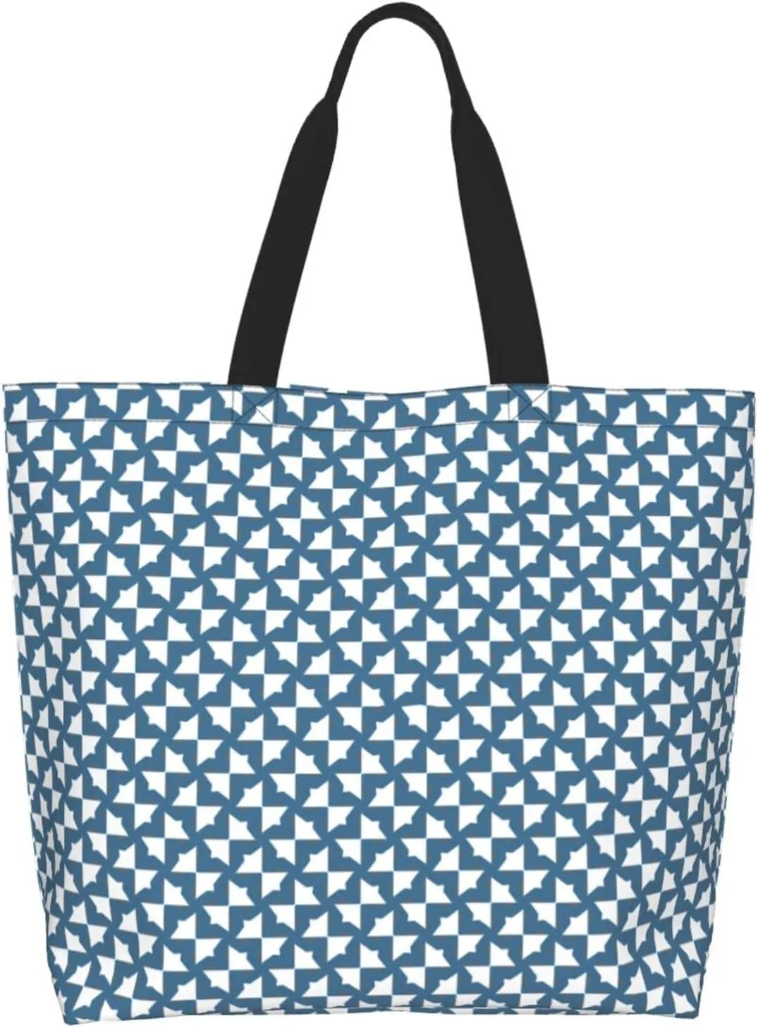 Tote Shoulder Bag Large Durable Handbag Lightweight Stylish for Daily Use-19.7x15.7x5.9 Inch