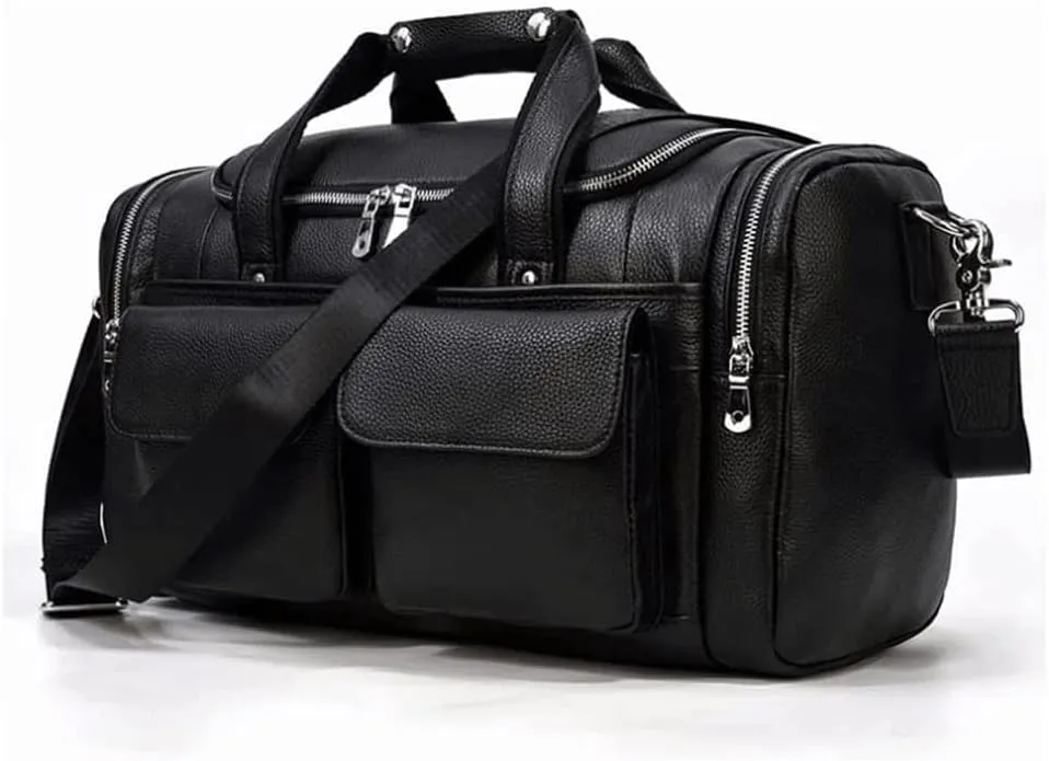 Travel Bag,Foldable Waterproof Weekender Bag Sports Gym Overnight Travel Tote Bag with Adjustable Strap for Man Womam