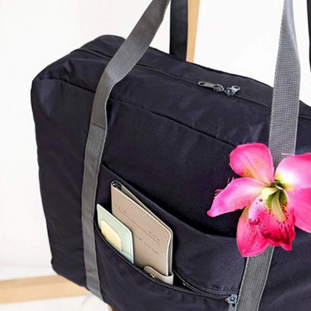 Travel Duffel Bag - Foldable Large Capacity Fashion Travel Bag, Sports Tote Gym Bag, Shoulder Weekender Overnight Bag for Women, Lightweight Carry On Bag Luggage Storage (style-01)