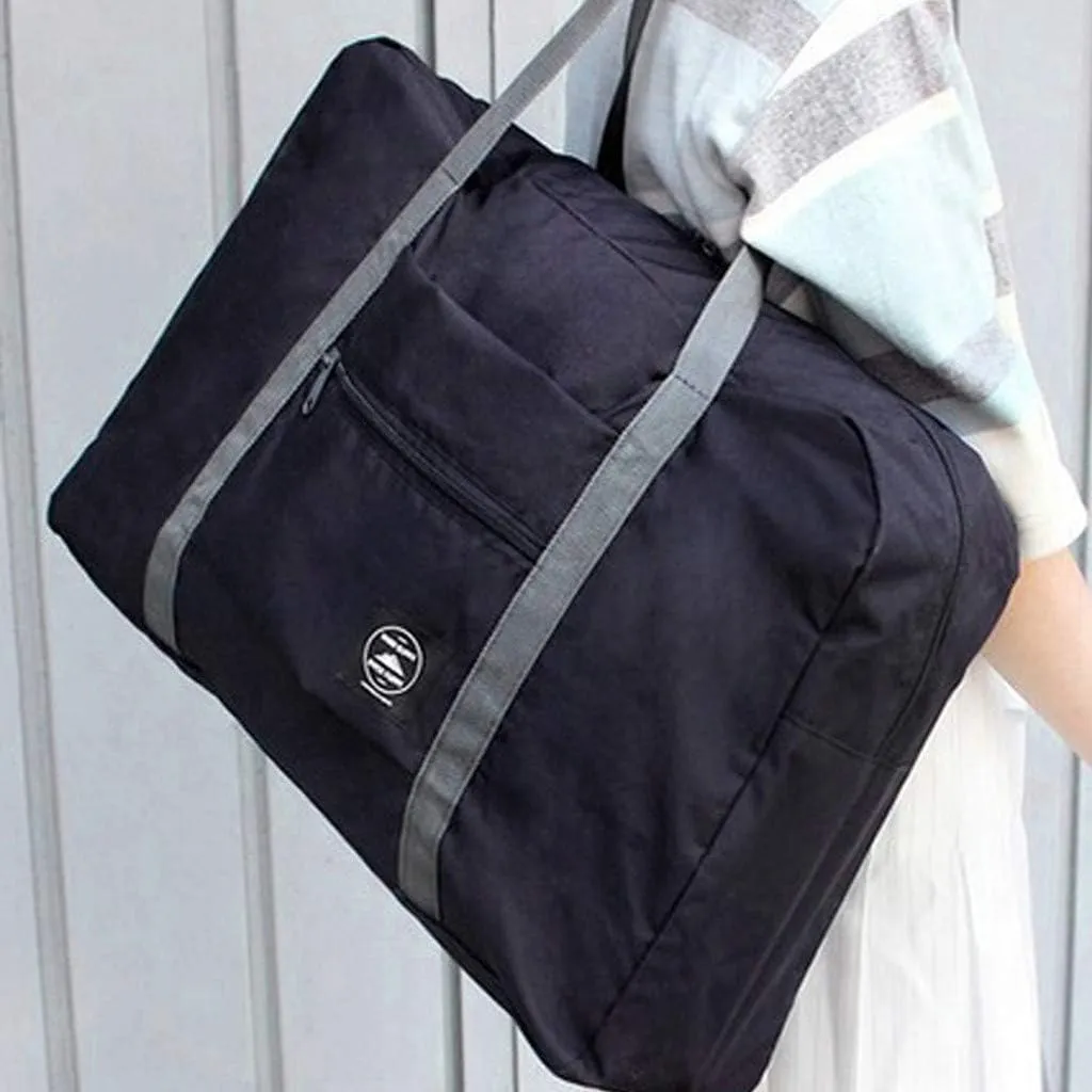 Travel Duffel Bag - Foldable Large Capacity Fashion Travel Bag, Sports Tote Gym Bag, Shoulder Weekender Overnight Bag for Women, Lightweight Carry On Bag Luggage Storage (style-01)