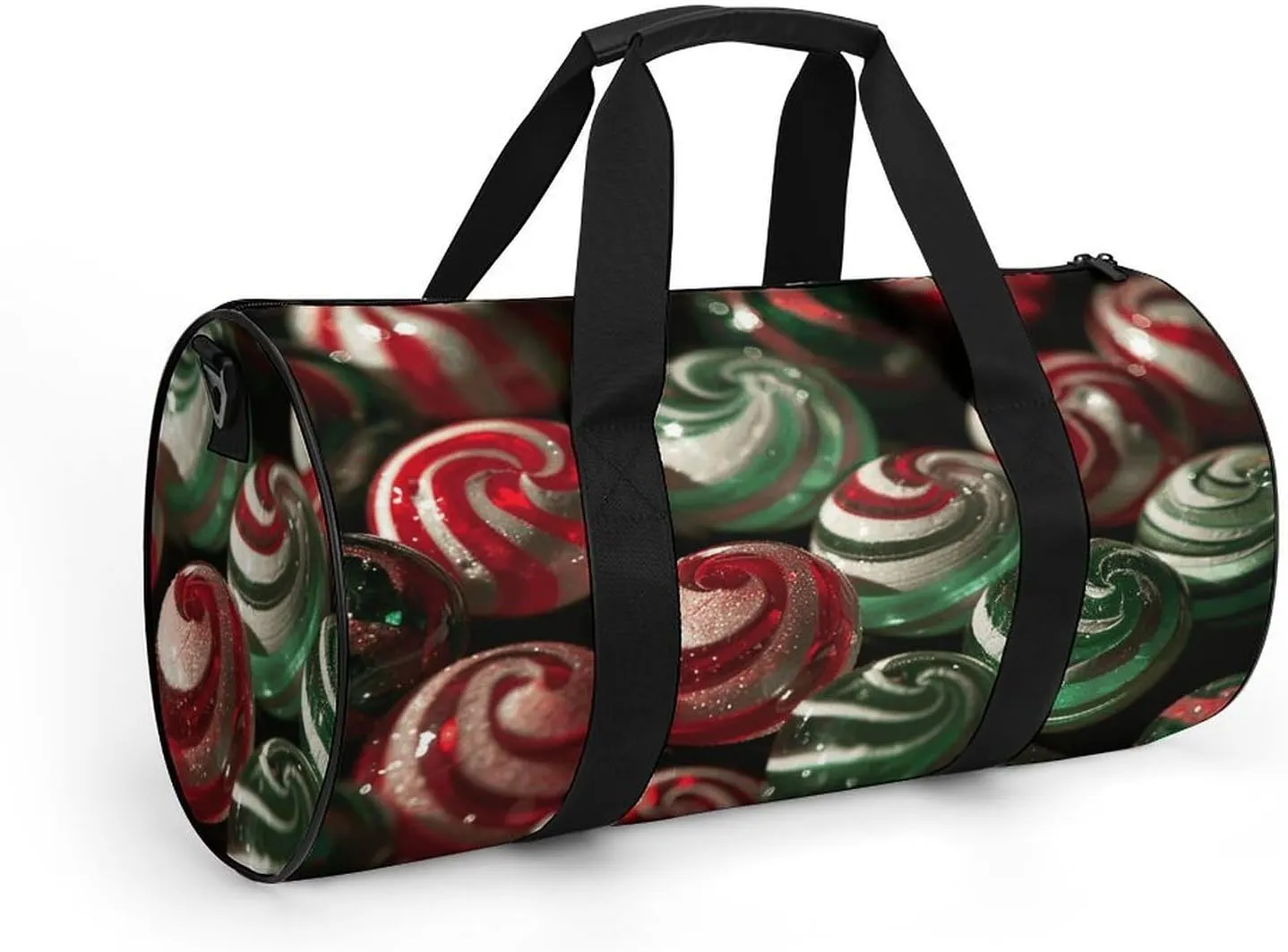 Travel Duffel Bag for Men And Women,Striped Hard Candy Waterproof Sports Fitness Bag Portable Travel Duffel Bag