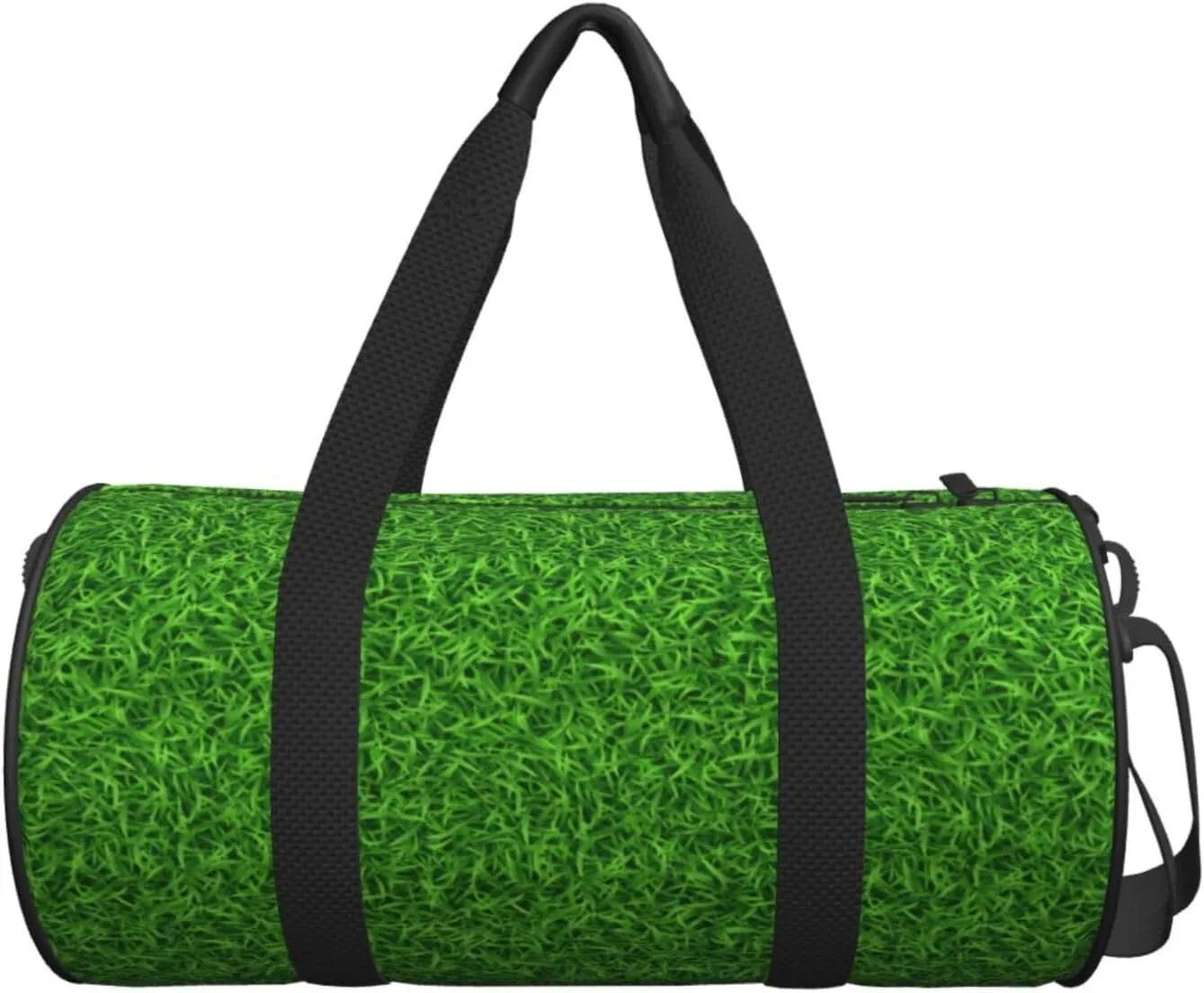 Travel Duffle Bag for Men Women, Green Grass Print Duffle Bags for Sport Gym Overnight Luggage