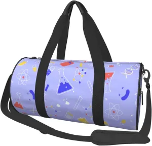 Travel Duffle Bag for Men Women, Science Education Duffle Bags for Sport Gym Overnight Luggage