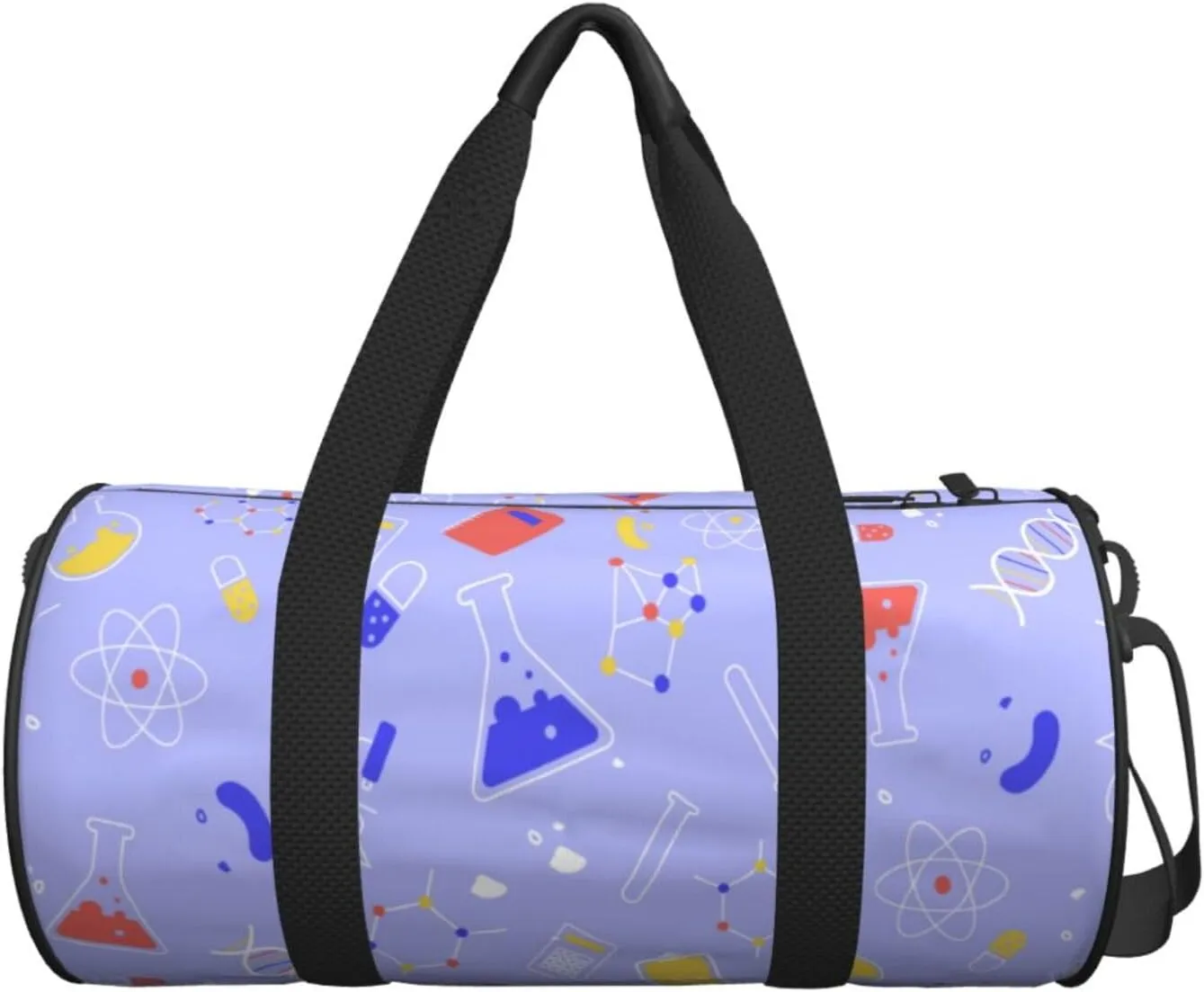 Travel Duffle Bag for Men Women, Science Education Duffle Bags for Sport Gym Overnight Luggage