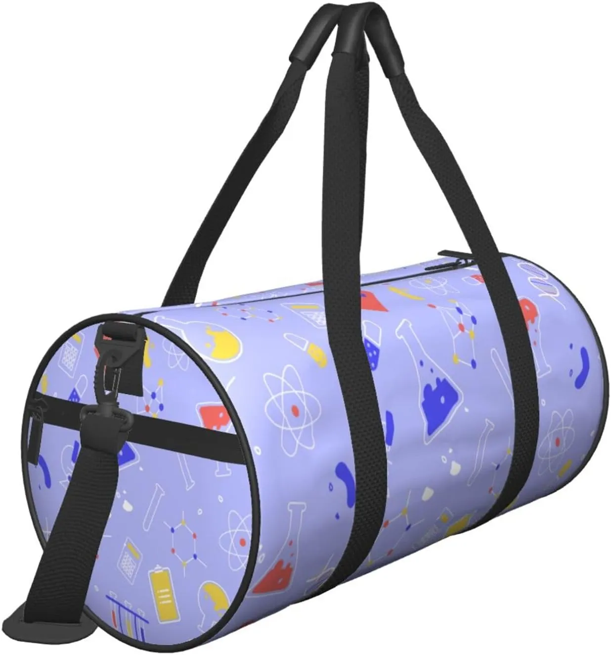 Travel Duffle Bag for Men Women, Science Education Duffle Bags for Sport Gym Overnight Luggage