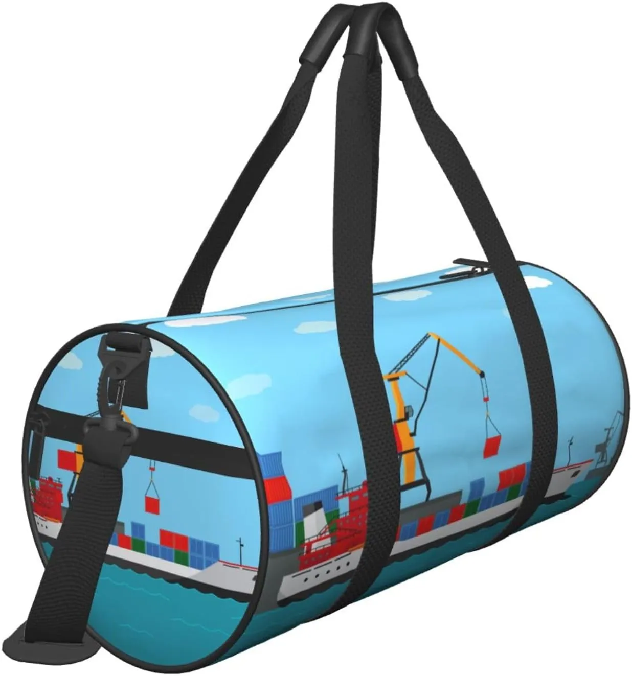 Travel Duffle Bag for Men Women, Shipping Water Transport Duffle Bags for Sport Gym Overnight Luggage