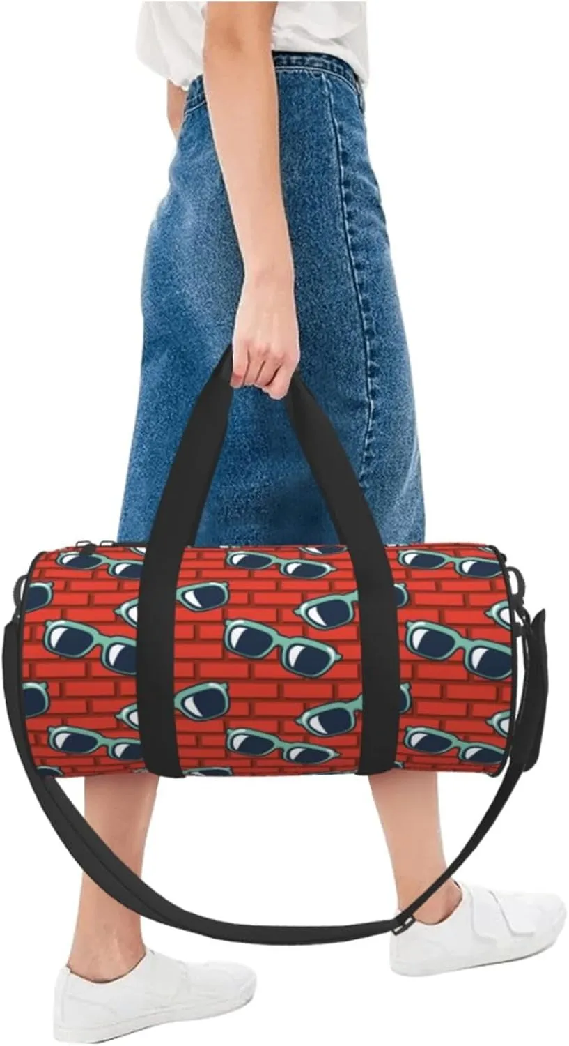 Travel Duffle Bag for Men Women, Sunglasses Duffle Bags for Sport Gym Overnight Luggage