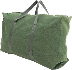 Travel Duffle Bag Large Capacity Weekender Bag Canvas Luggage Handles and Zipper Random Color