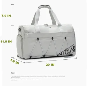 Travel Duffle Bag Waterproof Weekender Bag Carry On Tote Bags for Women, Duffel Bag Sport Gym Bag for Men Women Hospital Bag for Delivery Overnight Bag Luggage Bag (Green)