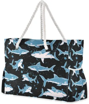 Travel Tote Bags Top Zipper,Women Waterproof Sandproof