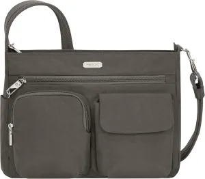 Travelon Anti-Theft Essentials Patch Pocket Crossbody Bag