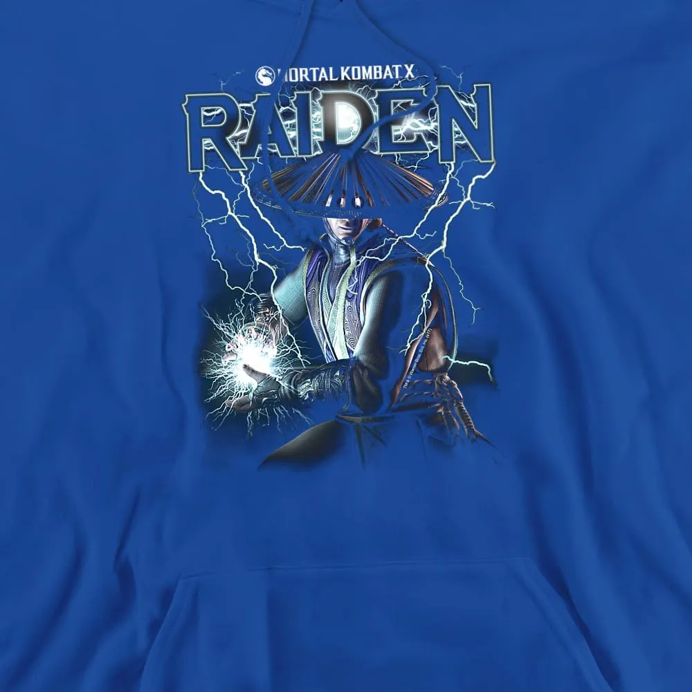 Trevco Mortal Kombat Raiden Unisex Adult Pull-Over Hoodie