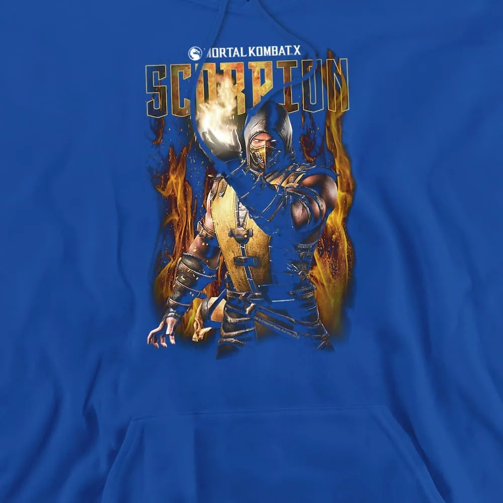 Trevco Mortal Kombat Scorpion Unisex Adult Pull-Over Hoodie