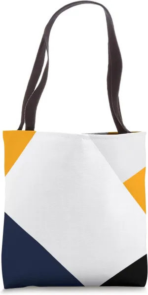 Triangle Wall Polygon Geometric Tote Bag