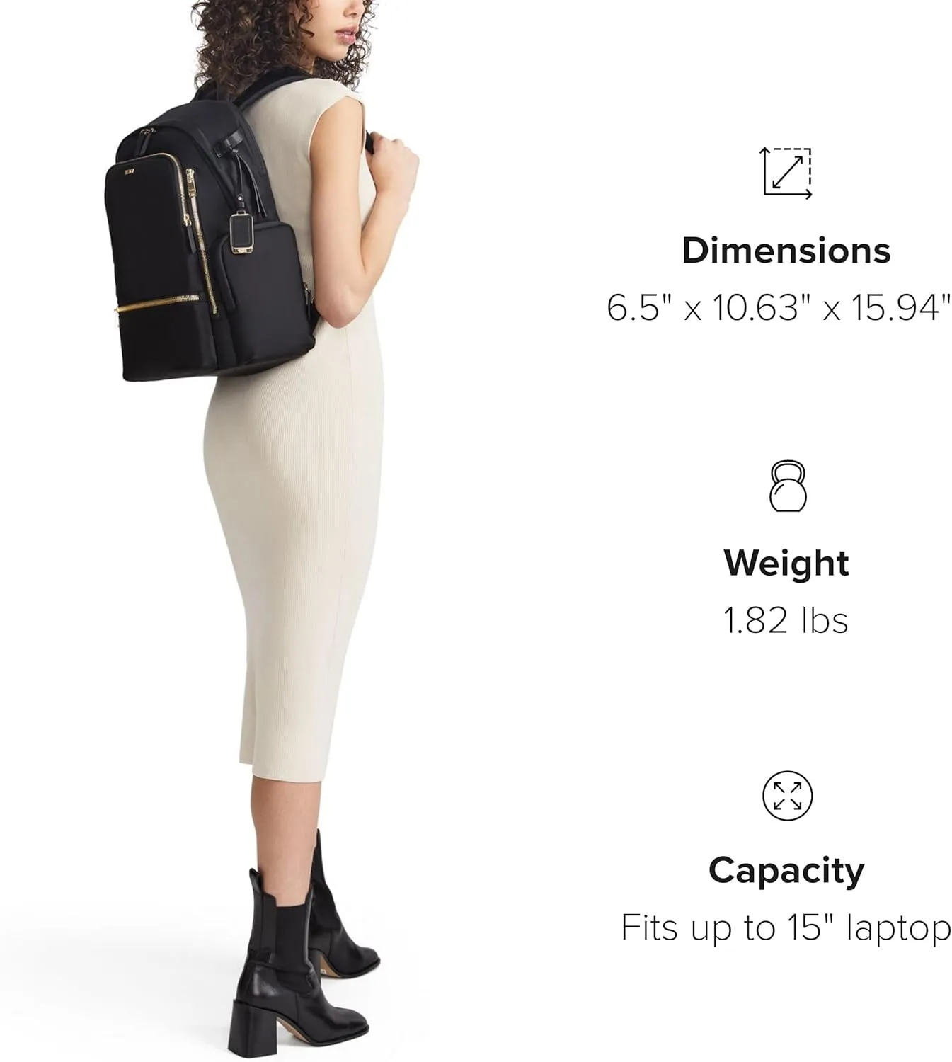 TUMI - Voyageur Celina Backpack - Travel Backpack for Women - For Business, Commute - Holds Up to 16" Laptop - Denim Blue
