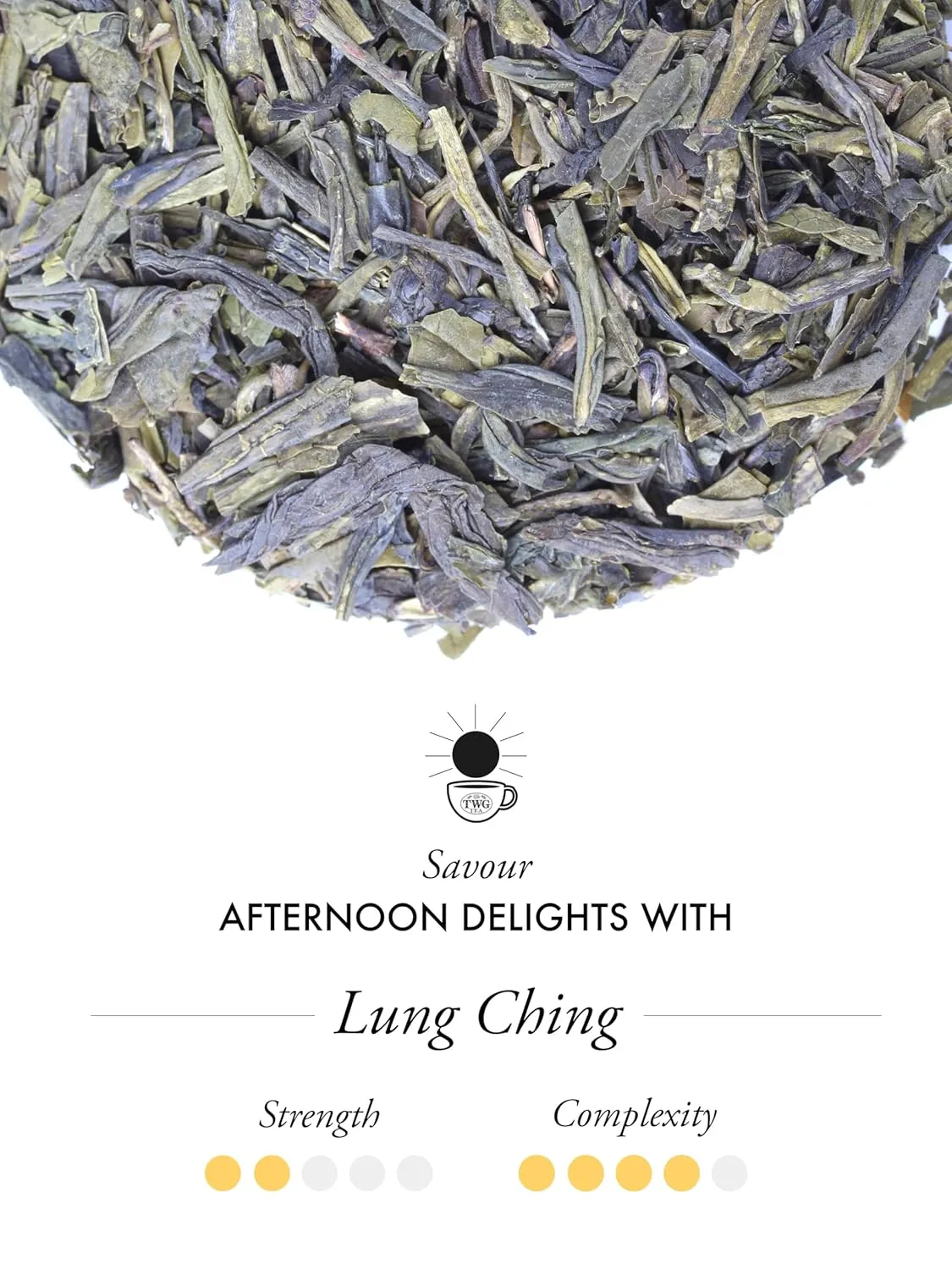 TWG Tea | Lung Ching | Green Tea | Aromatic Jade Infusion | 15 Hand Sewn Cotton Tea Bags | Gift Set