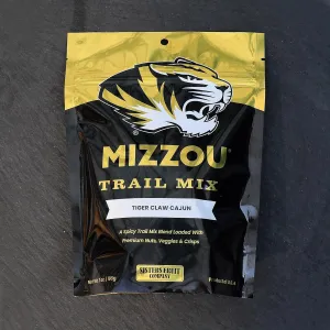 University of Missouri Tiger Claw Cajun Trail Mix (Pack of THREE 7oz Bags)