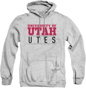 University of Utah Official Between The Lines Unisex Adult Pull-Over Hoodie
