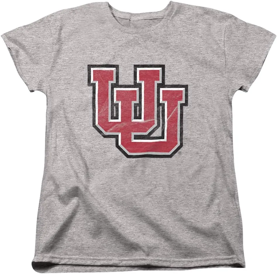 University of Utah Official Distressed Primary Women's T Shirt