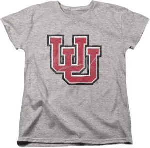 University of Utah Official Distressed Primary Women's T Shirt