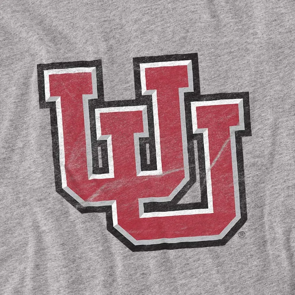 University of Utah Official Distressed Primary Women's T Shirt