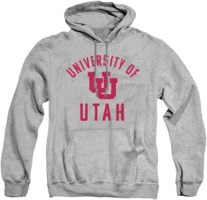 University of Utah Official One Color Utes Logo Unisex Adult Pull-Over Hoodie