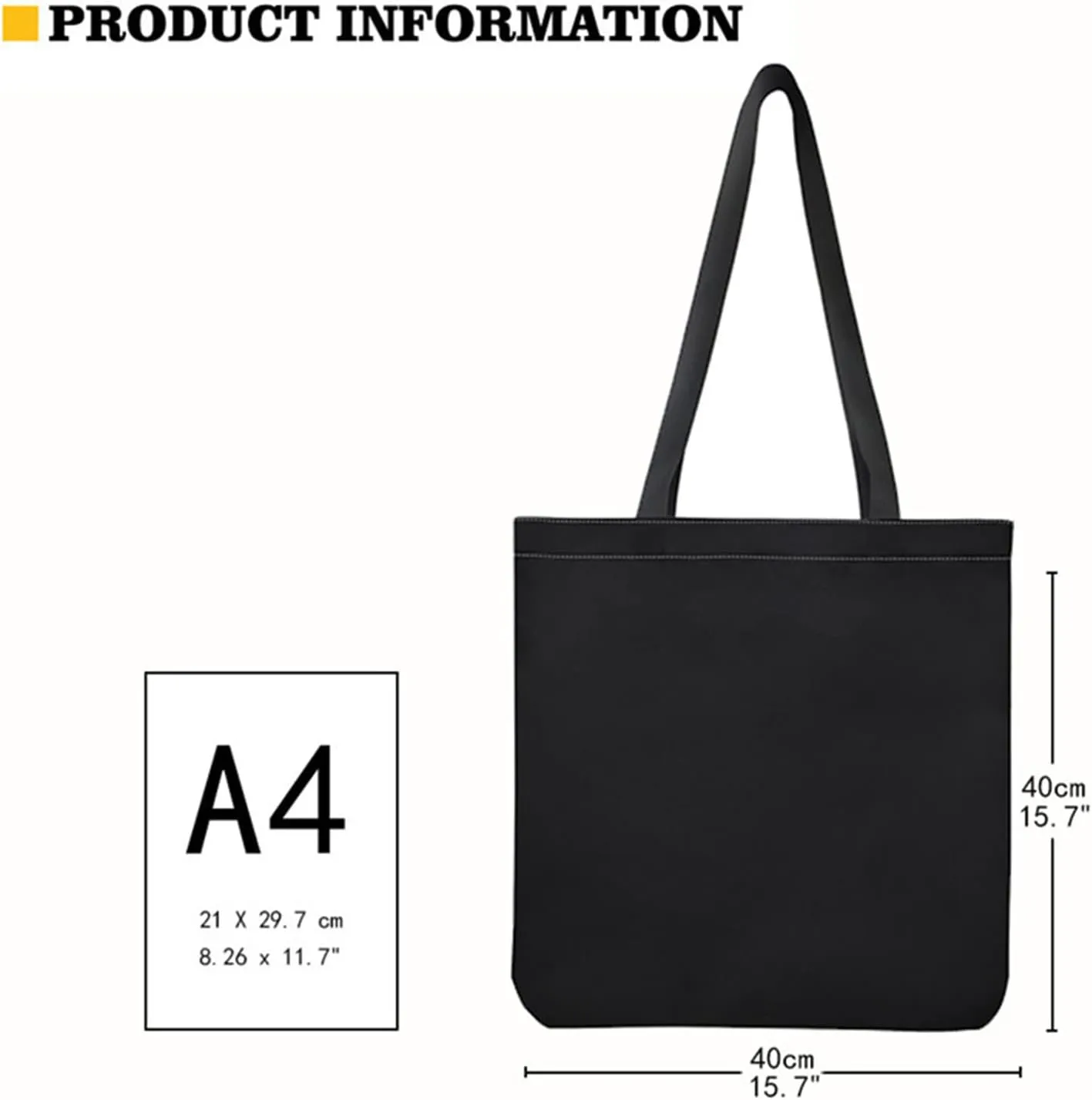 Upetstory Canvas Tote Bag Reusable Grocery Shopping Cloth Bags