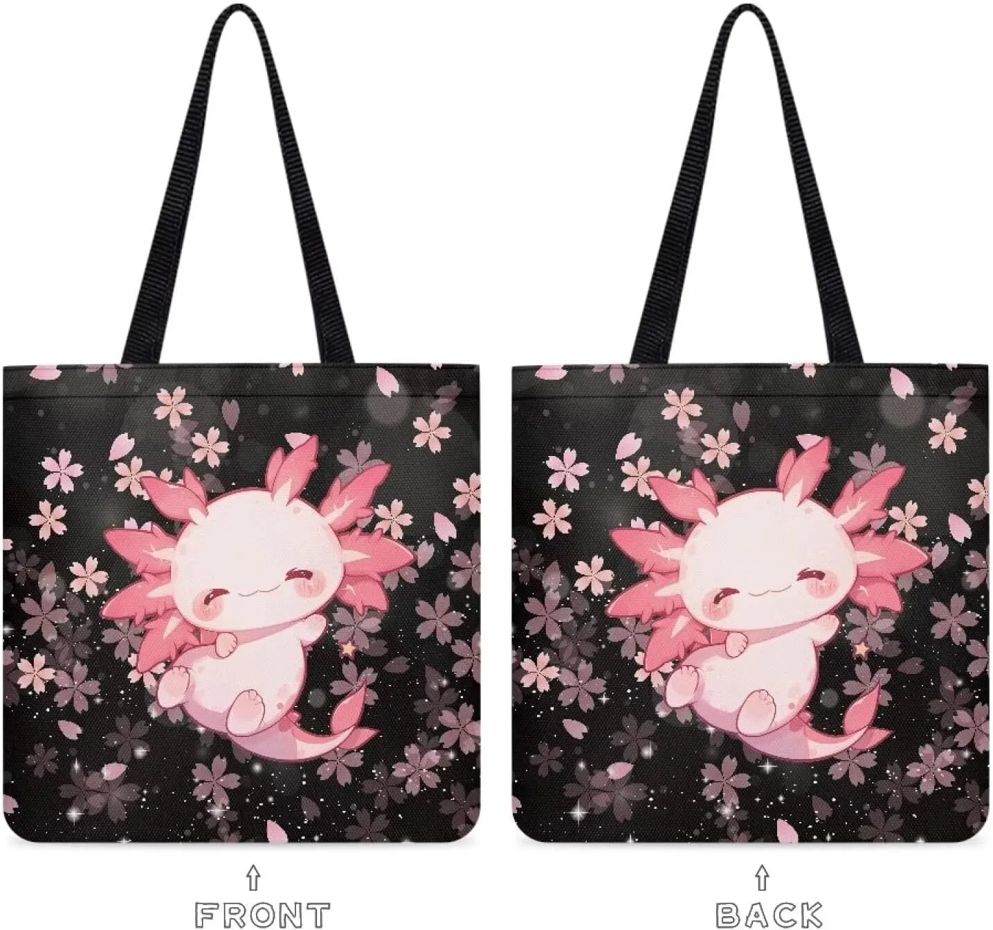 Upetstory Canvas Tote Bag Reusable Grocery Shopping Cloth Bags