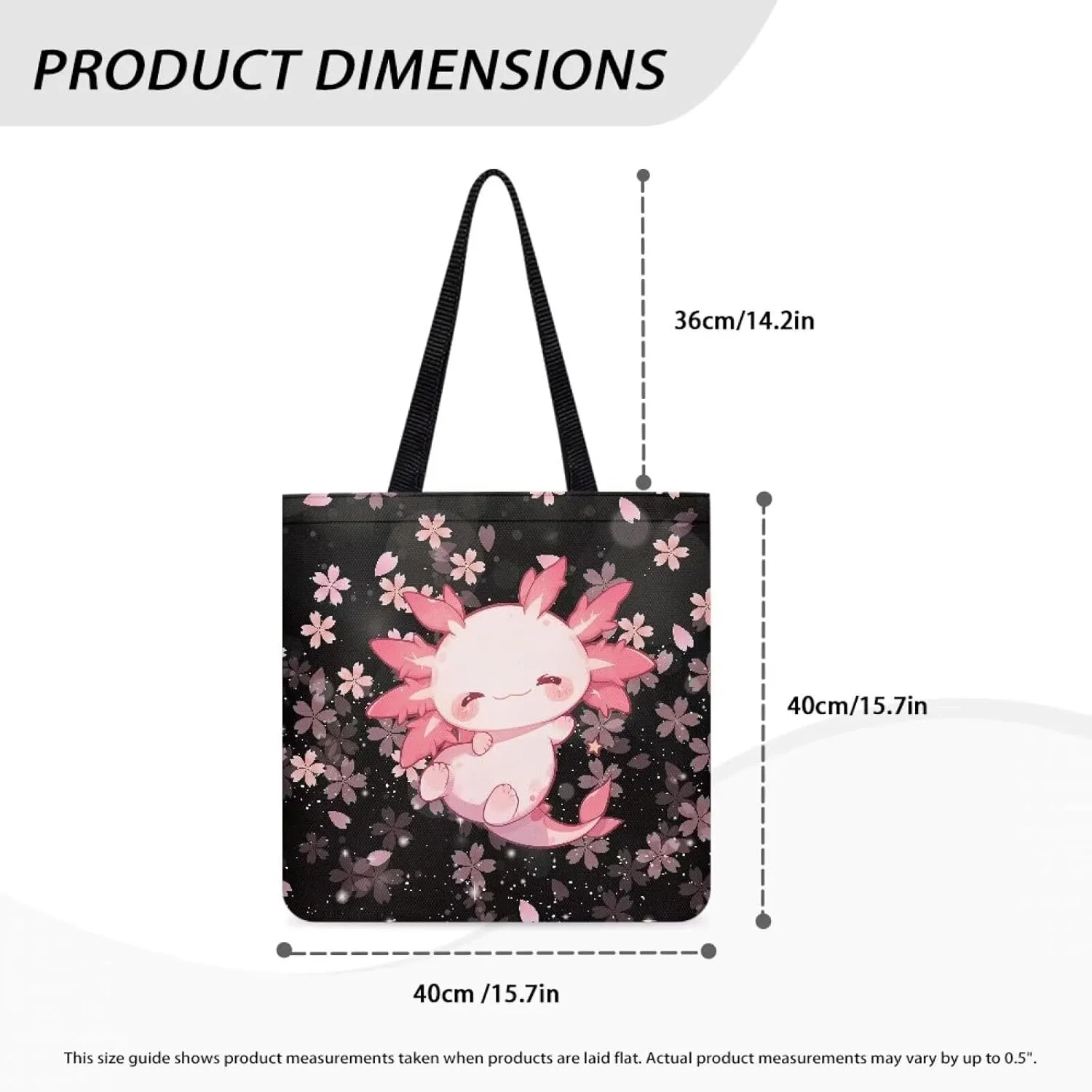 Upetstory Canvas Tote Bag Reusable Grocery Shopping Cloth Bags