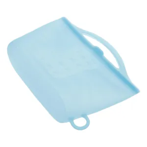 Vaguelly Silicone Microwave Food Bag Reusable Steam Bag Large Capacity for Vegetables Fruits Warm Milk Bottles for Busy Parents