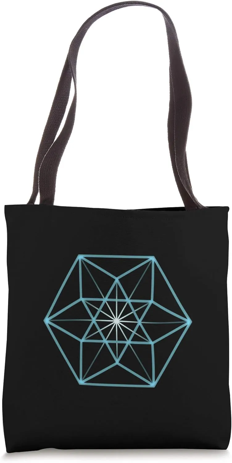 Vector Equilibrium, Sacred Geometry, Cuboctahedron, Nature Tote Bag