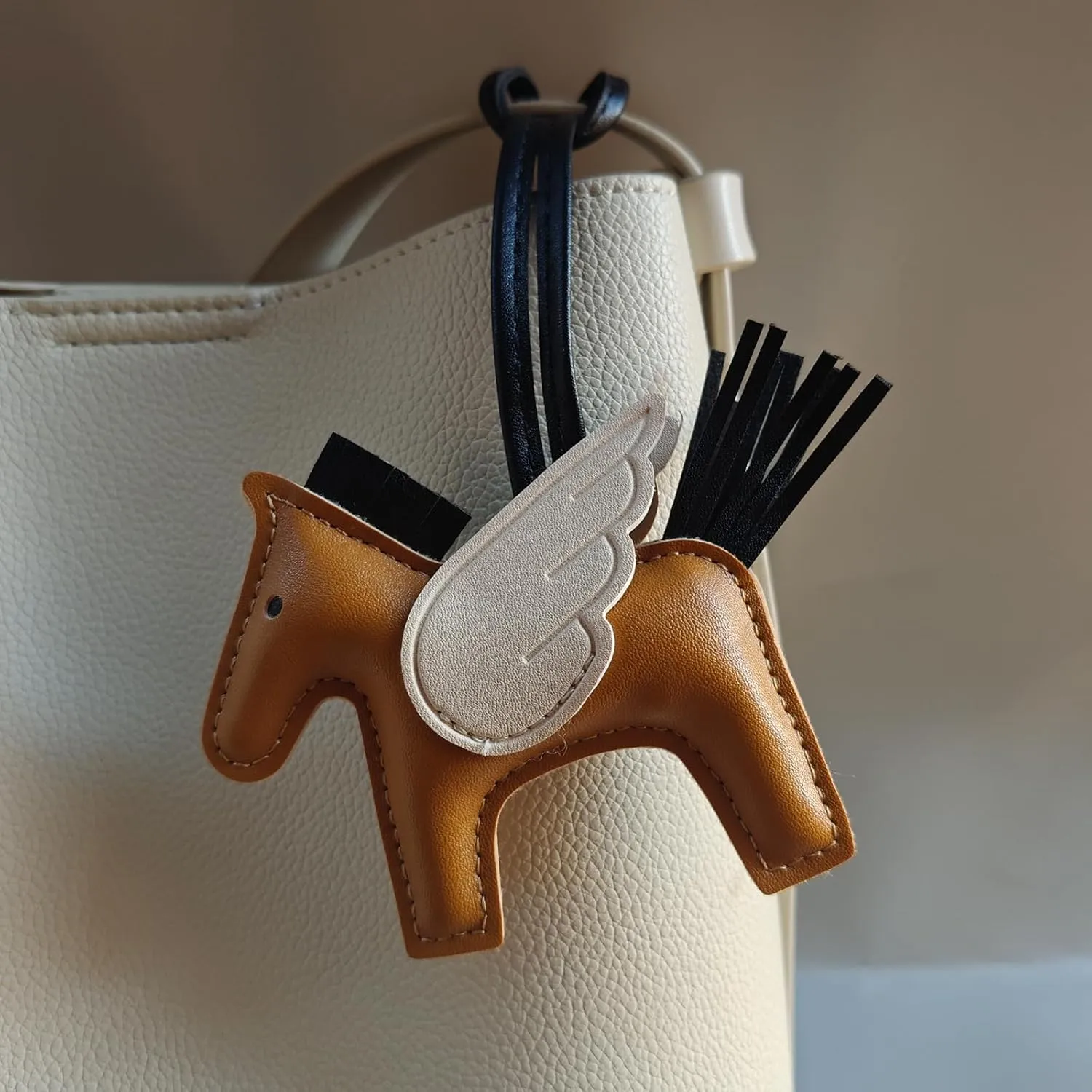 Vegan Leather Bag Charms Purse Charms for Handbags Y2k Accessories Cute Keychains for Women