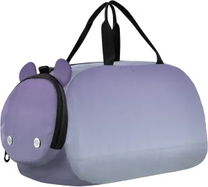 Violet Pale Blue Gradient Carry on Duffel Bag for Boys Overnight Bags Toddler Travel Duffle Bags Girls Tote Kids Gym Duffle