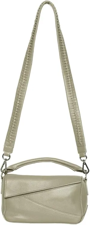 Walter Baker Jagger Leather Crossbody, Grey
