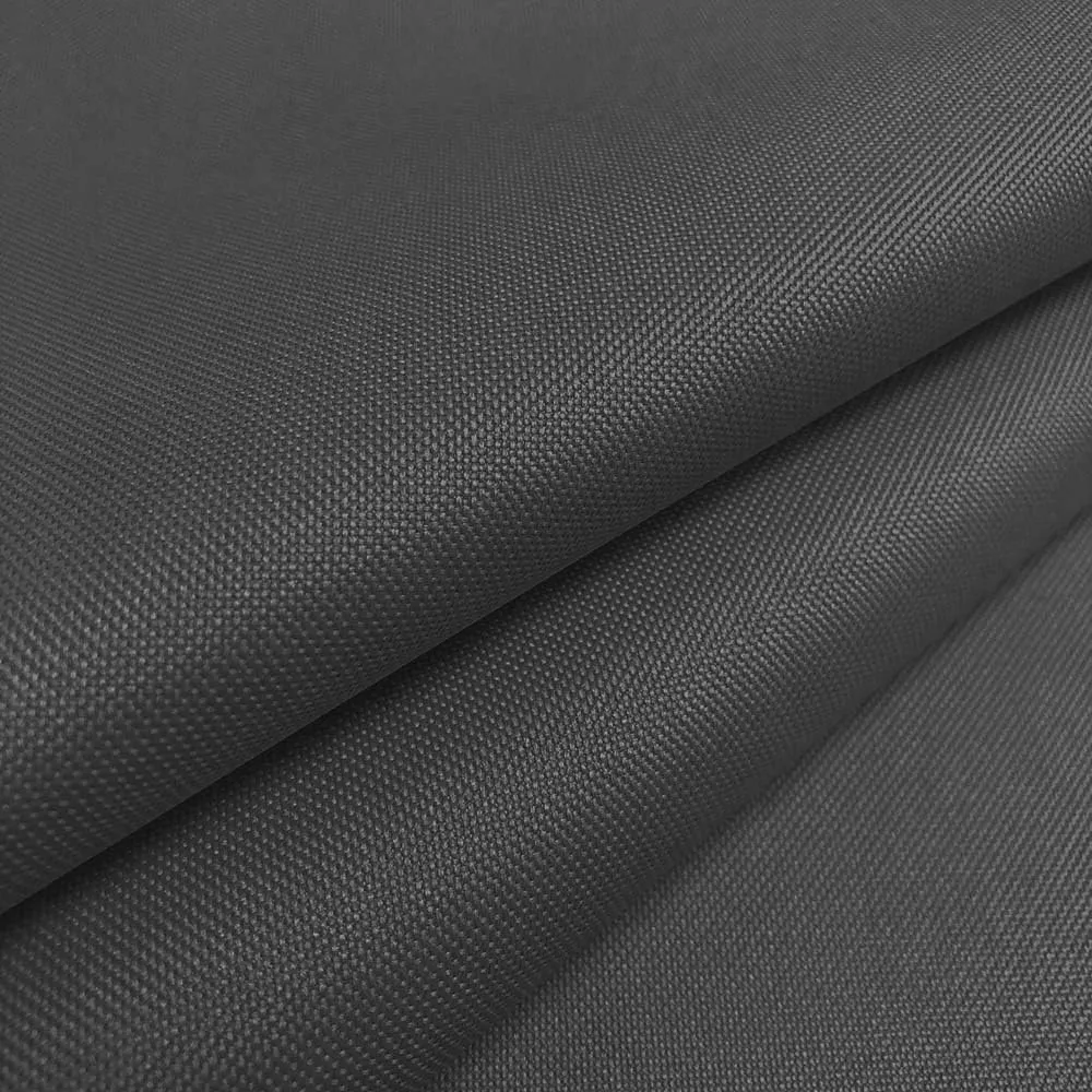 Waterproof Canvas Fabric by The Yard 58" W 600D Upholstery Polyester Material Indoor Outdoor Water Resistant Fabric for Chair Cushion Furniture Cover Sewing DIY Cloth, 2 Yards Gray