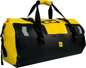waterproof duffel bag-Motorcycle Tail Bag Motorbike Side Bag 65L (65L), ORANGE, MSQ-2405-66L