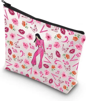 WCGXKO Song Makeup Bag - Singer Fan Inspired Cosmetic Bag - Music Gift (Bidii)
