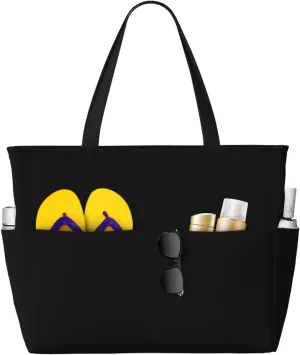 Weave Geometric Large Beach Tote Bag for Women Extra Large Capacity Waterproof Sandproof Pool Bag Suitable for Gym Swimming Pool Travel Groceries