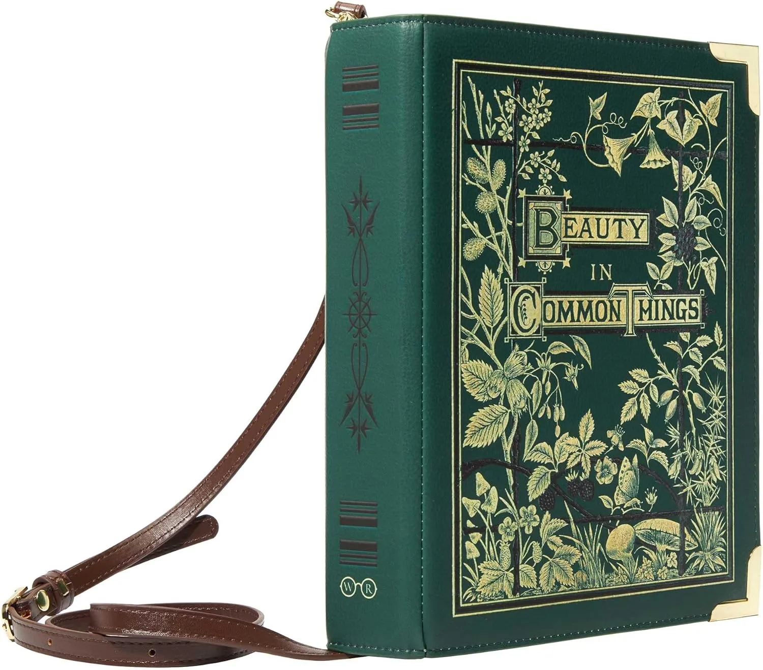 Well Read Beauty In Common Things Book Handbag Crossbody Purse Large