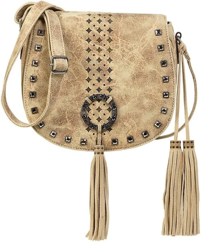 Western Handbag Womens Melody Concealed Beige D330008931