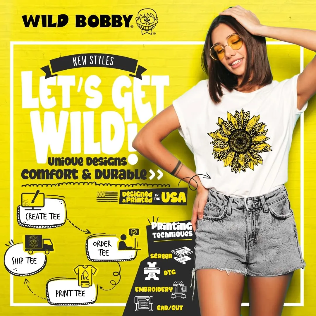 Wild Bobby Desert Appreciation Warm Weather Lover Nature Lover Unisex Crewneck Sweatshirt