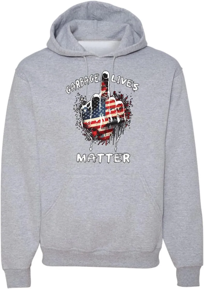 Wild Bobby Garbage Lives Matter Funny MAGA Middle Finger Trump 2024 Political Sweatshirt